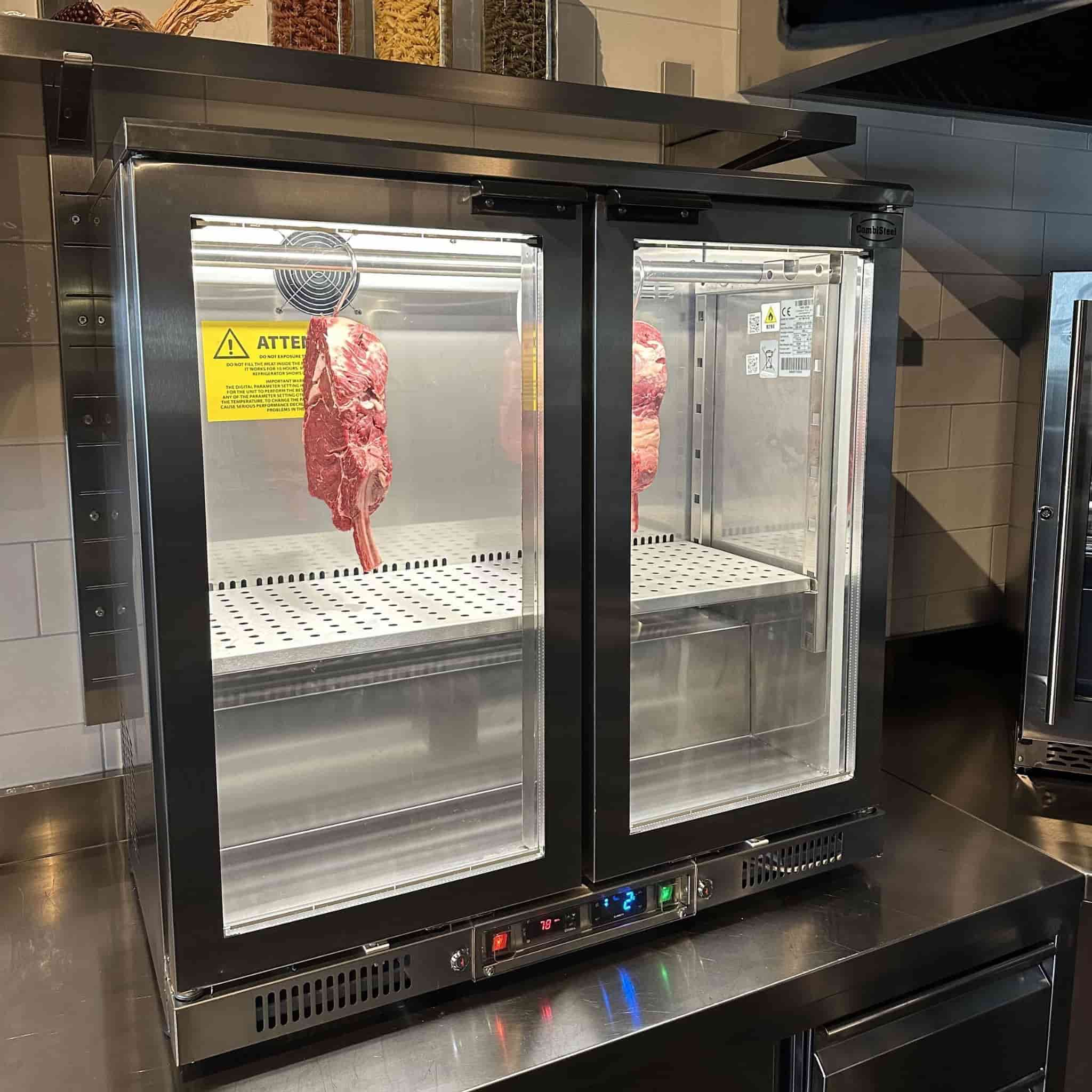 Armoire de Maturation & Conservation Viande 198L - Inox Pro (-3°C à +5°C)