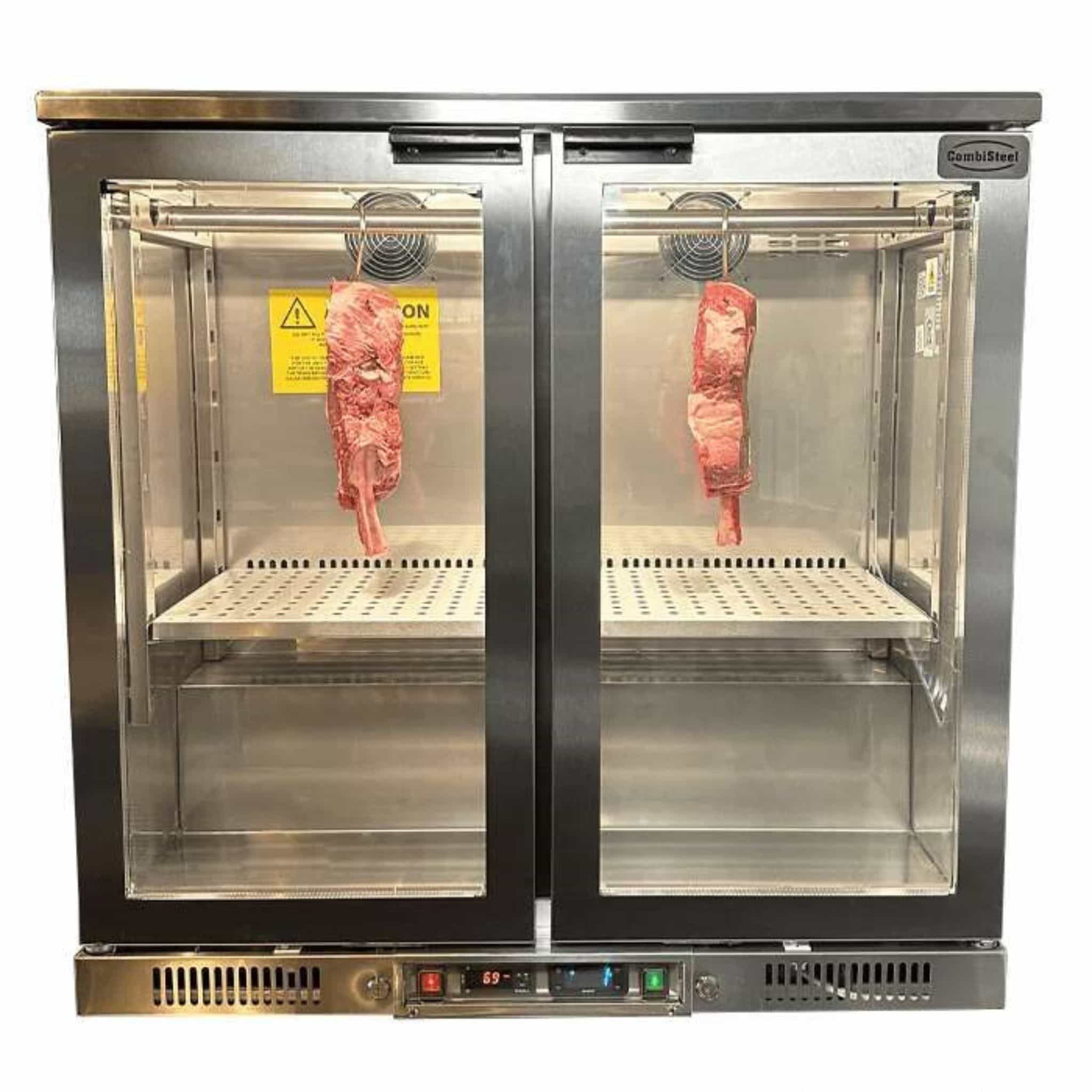 Armoire de Maturation & Conservation Viande 198L - Inox Pro (-3°C à +5°C)