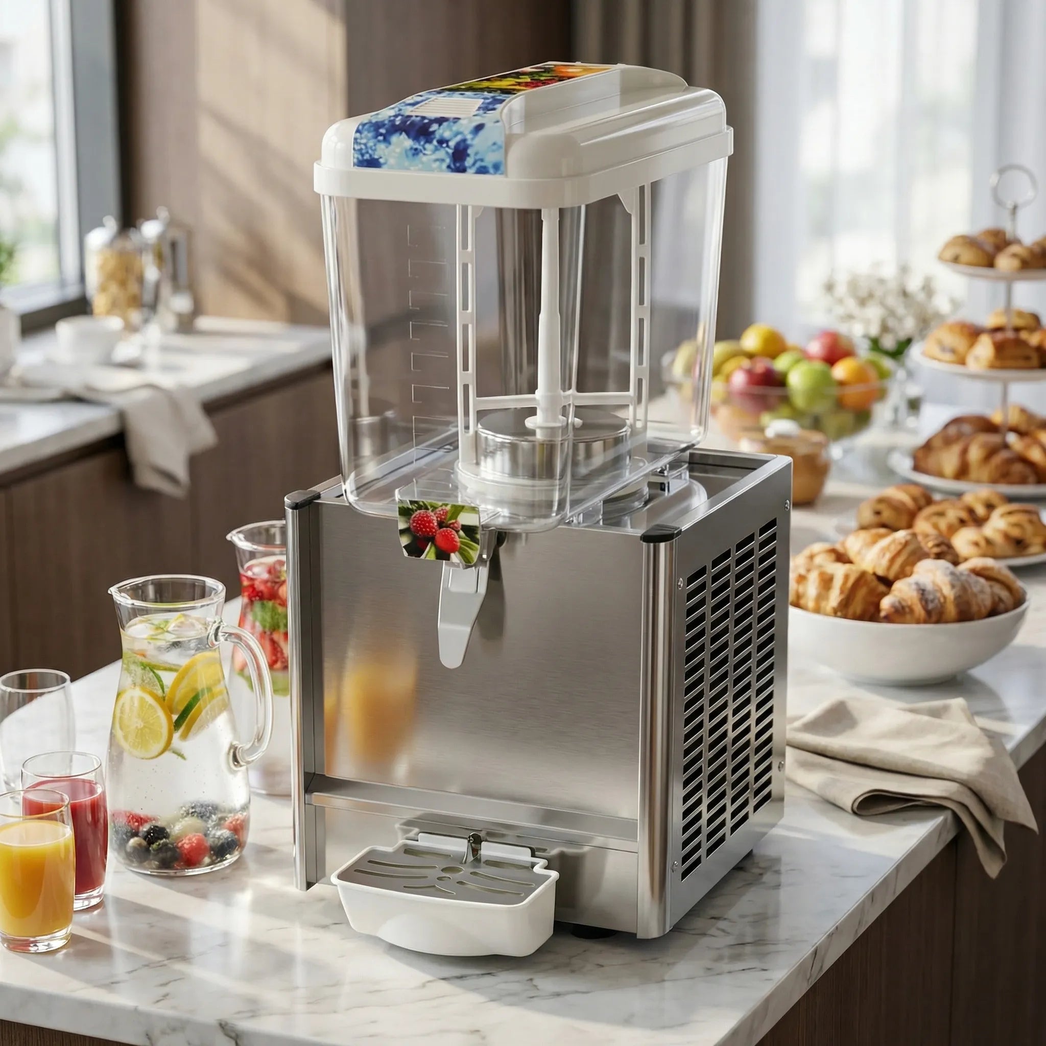 18-liter refrigerated beverage dispenser