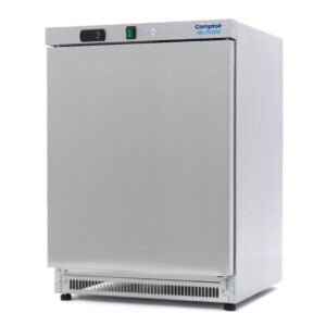 Small Professional Upright Freezer 200L Stainless Steel