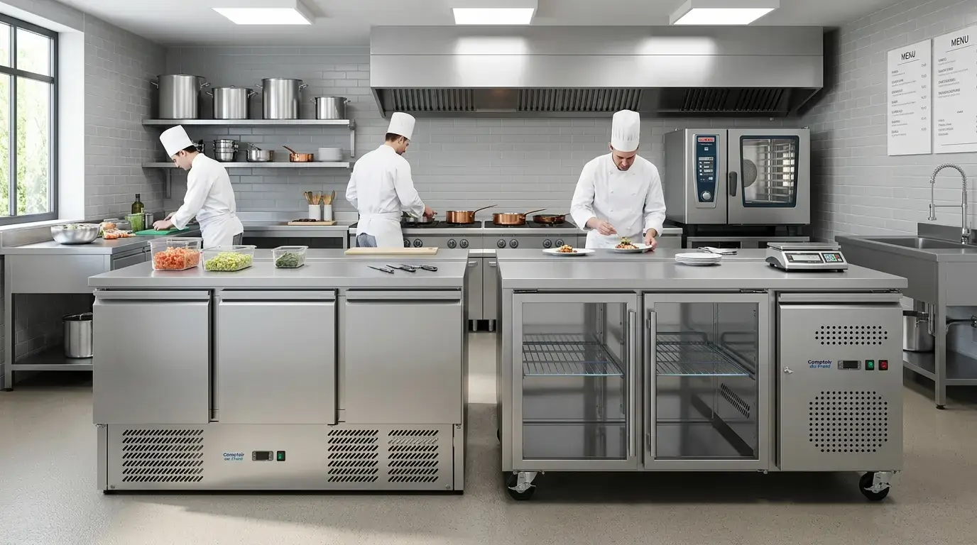 Large 4-Door Freezer (223 cm)