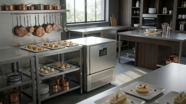 When a 3-level blast chiller is enough for a compact professional kitchen