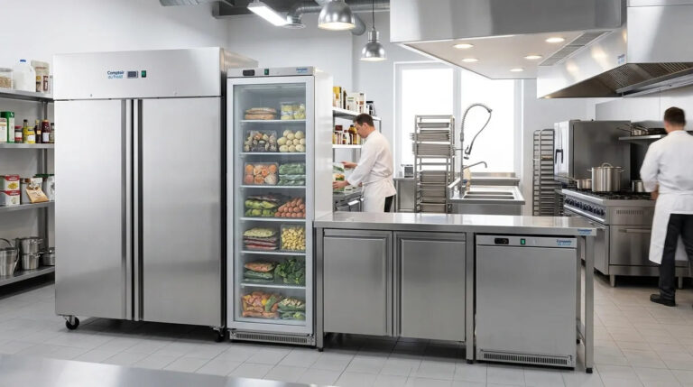 Can a cheap upright freezer really keep up in a professional kitchen?