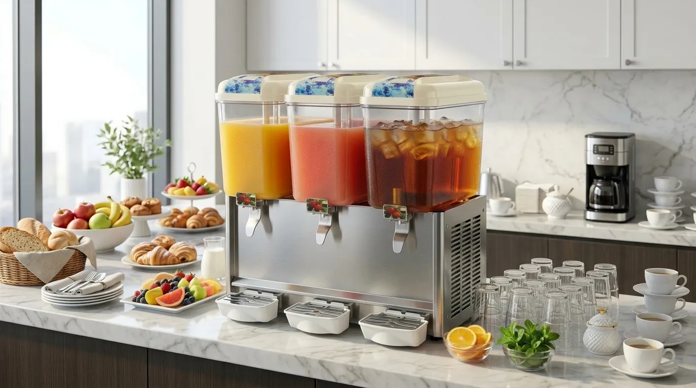 XXL 18L self-service refrigerated beverage dispenser