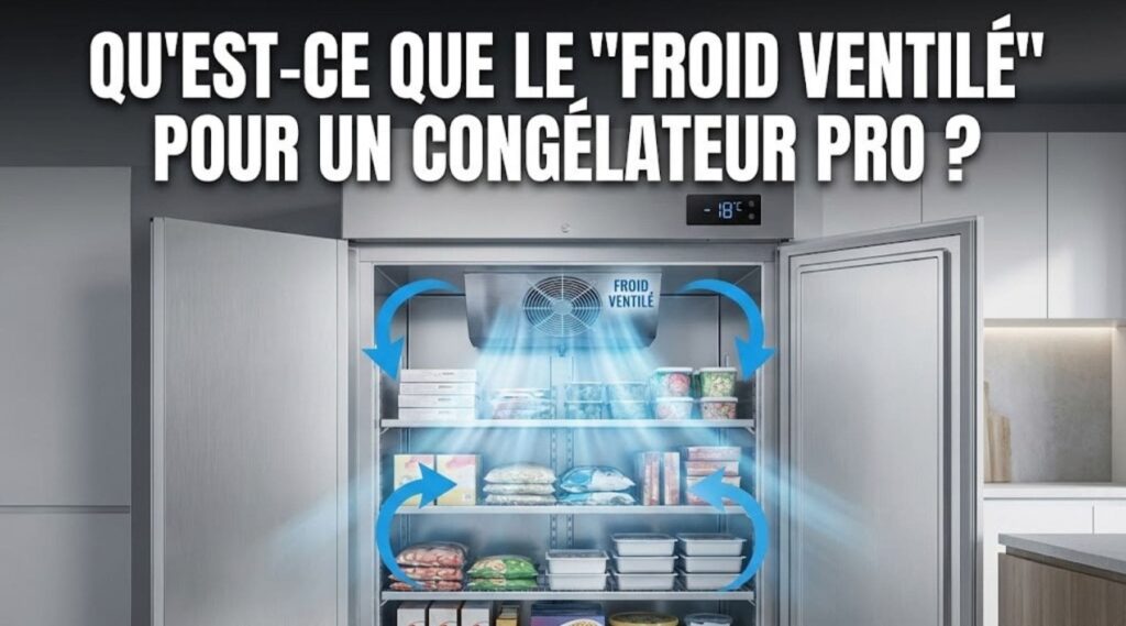 Qu'est-ce que le Froid Ventilé pour un congélateur pro ?