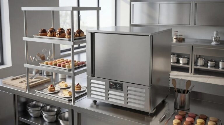 Can a dish be cooled without a blast chiller?