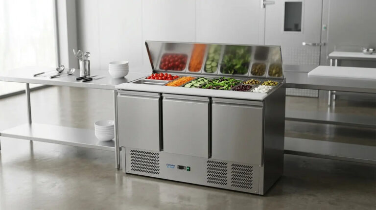 Metro refrigerated saladette or real professional equipment? How to avoid a bad deal on your cold station