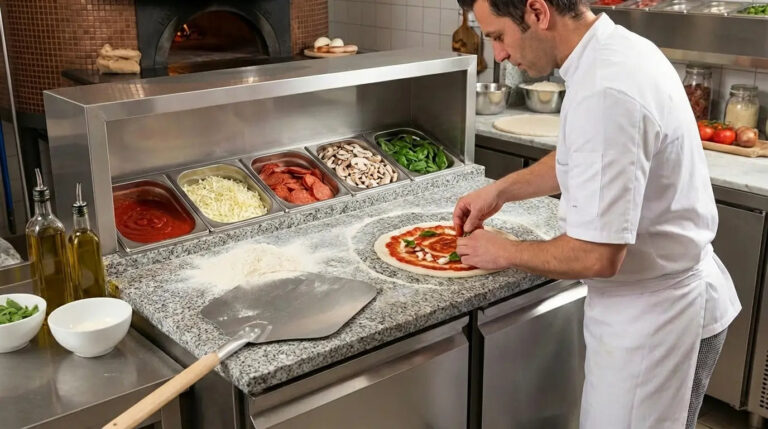 Refrigerated Pizza Prep Table: The Guide for Professional Pizzaiolos