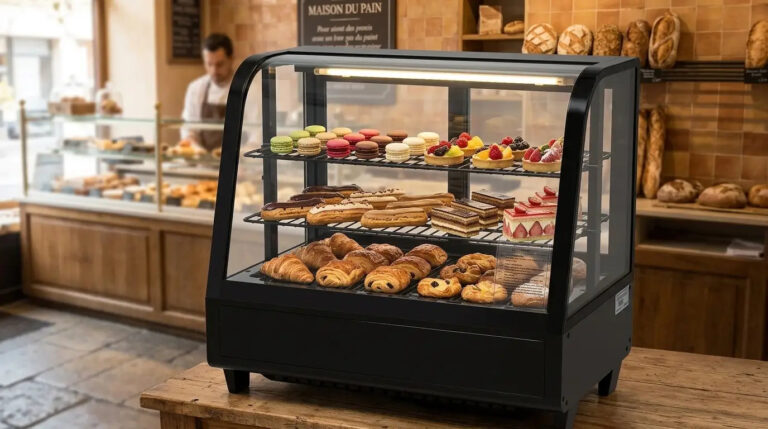 Which refrigerated pastry display case should you choose to showcase your desserts without breaking the cold chain?