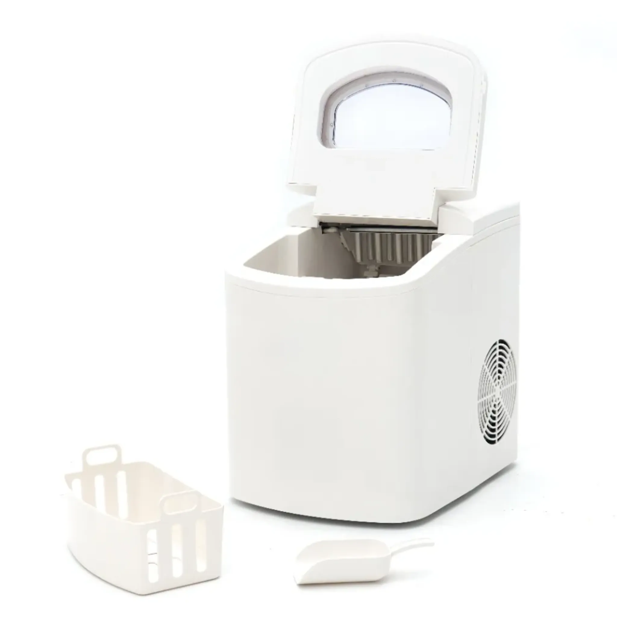 Macchina per ghiaccio portatile compatta 10–12 kg/24h 2 Máquina de hielo portátil compacta 10–12 kg/24h