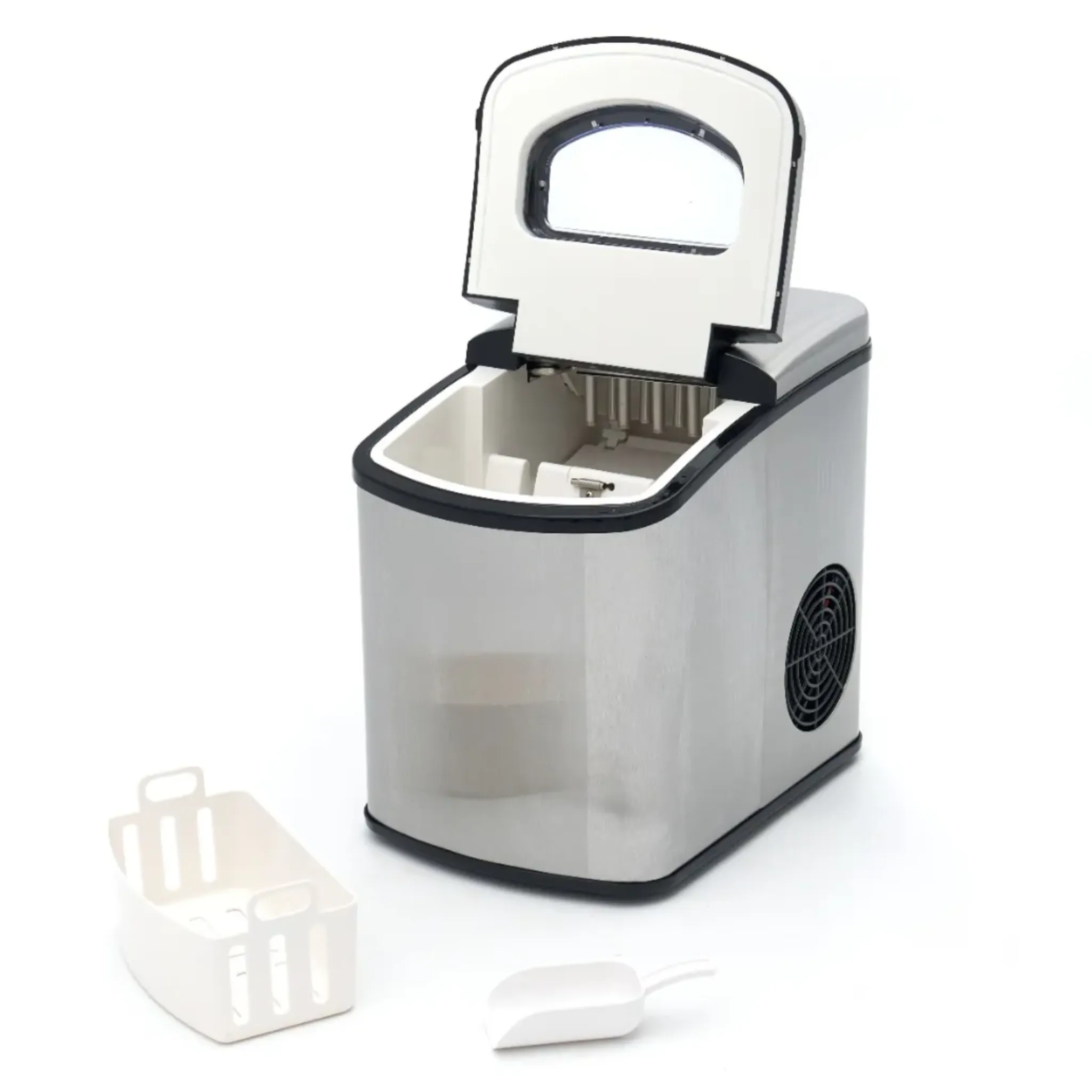 Macchina per ghiaccio portatile compatta 10–12 kg/24h 4 Máquina de hielo portátil compacta 10–12 kg/24h
